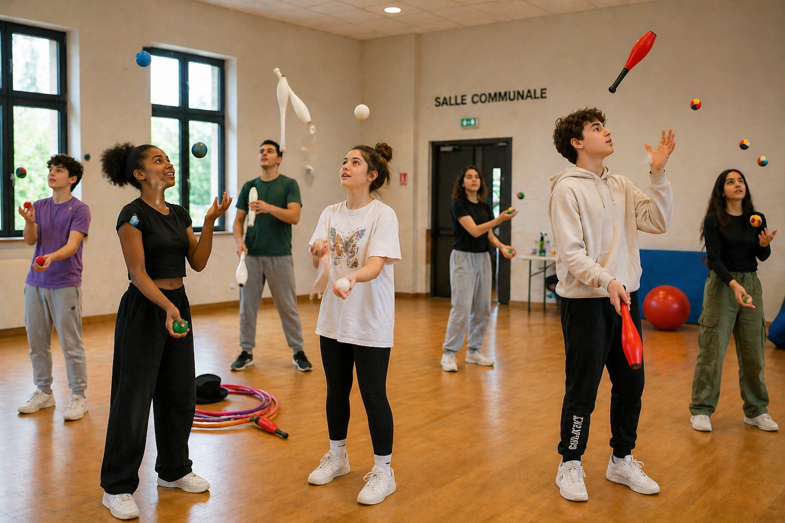 CIRQUE - Nouvelle activité à la rentrée 2026 : arts du cirque pour enfants et adolescents