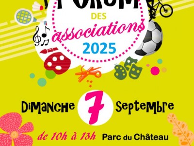 FORUM DES ASSOCIATIONS DIMANCHE 7 septembre 2025
